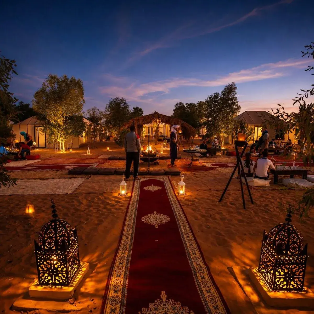 メルズーガの豪華砂漠キャンプ — サハラでの一夜 — Morocco Grand